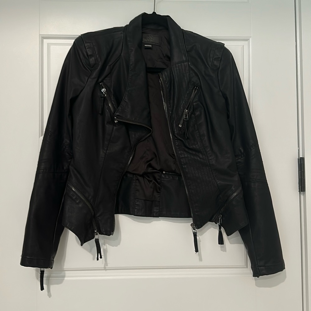 Never worn Blanket NYC leather jacket
